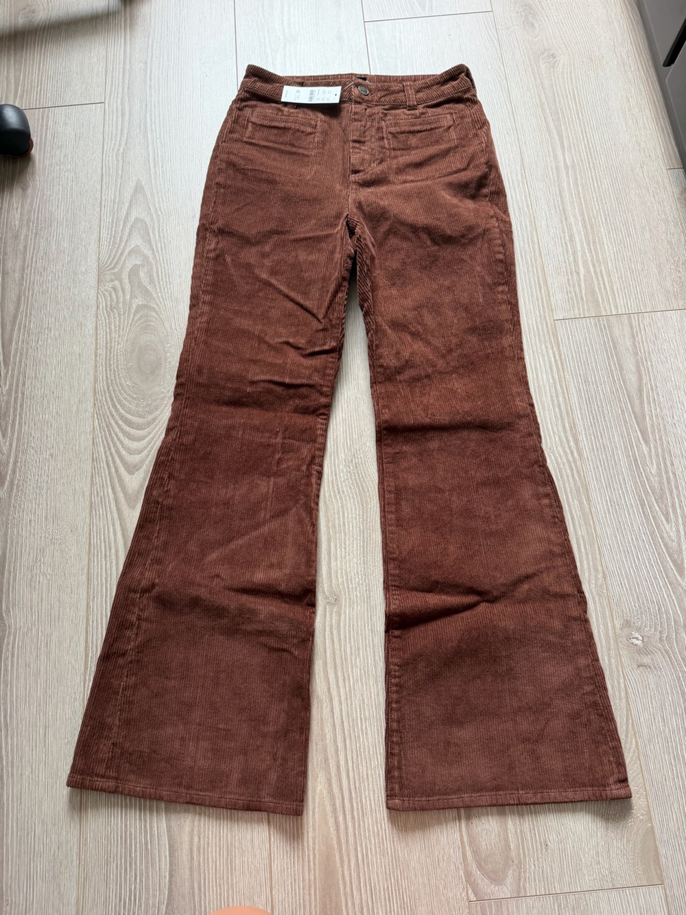 J. Crew Vintage Flare Pant in Corduroy French Press fall 70s flower power retro - Picture 2 of 5